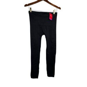 SPANX Womens Black Look at Me Now Seamless Leggings Size Large NWT